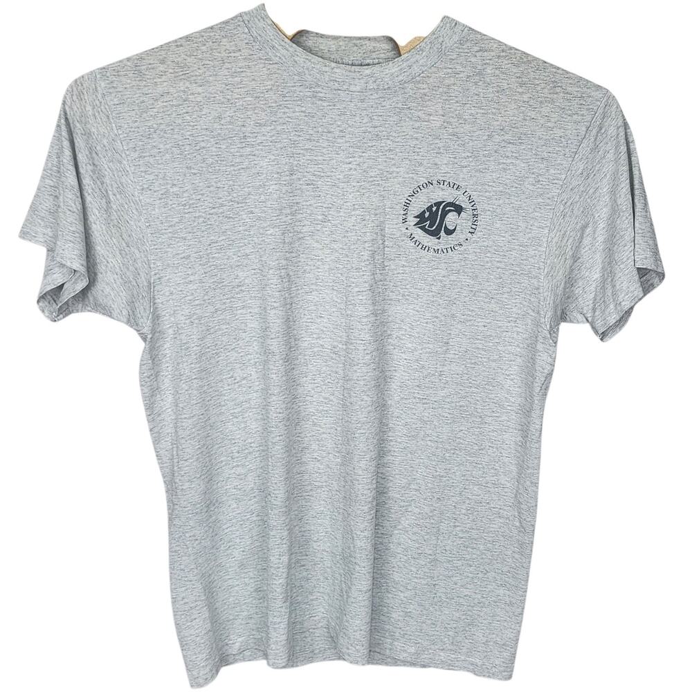 Men's Vintage Washington State University Mathematics Cougars T-Shirt XL